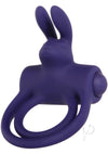 Aande Silicone Recharge Rabbit Ring Purple
