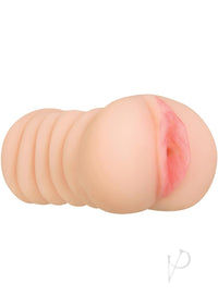 Aande Tight Stroker Massage Beads Vanilla