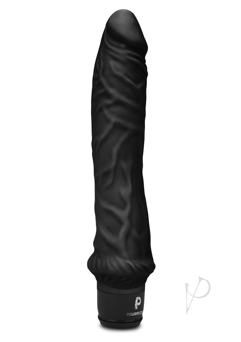 Pc Girthy Realistic Vibrator 8 Black