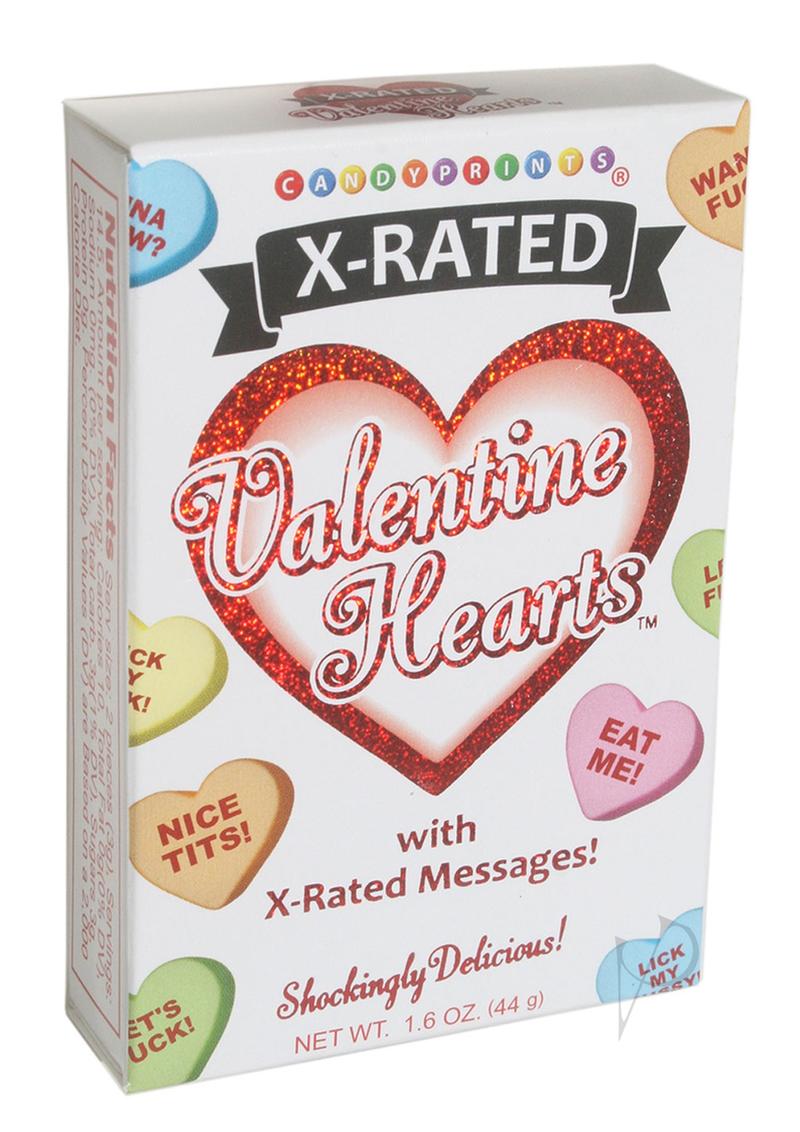 Xrated Valentines Candy 24pk Disp