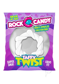 Rock Candy Taffy Twist White