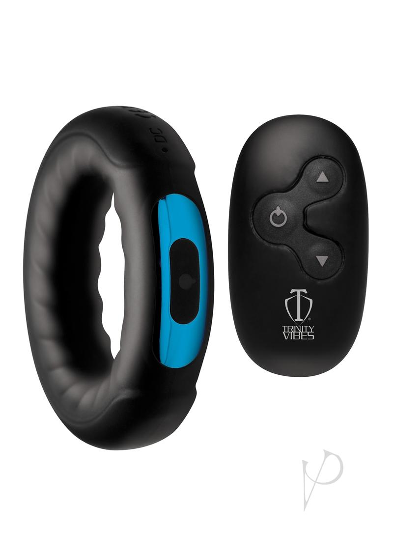 Tm Remote Cock Ring Black