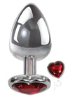 Aande Heart Gem Anal Play Large Red