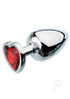 Aande Heart Gem Anal Play Large Red