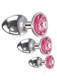 Aande Gem Anal Plug Set Pink