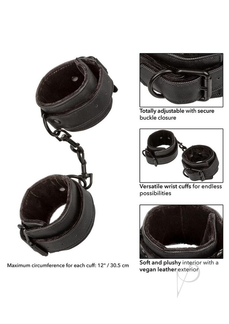 Boundless Wrist Cuffs Black