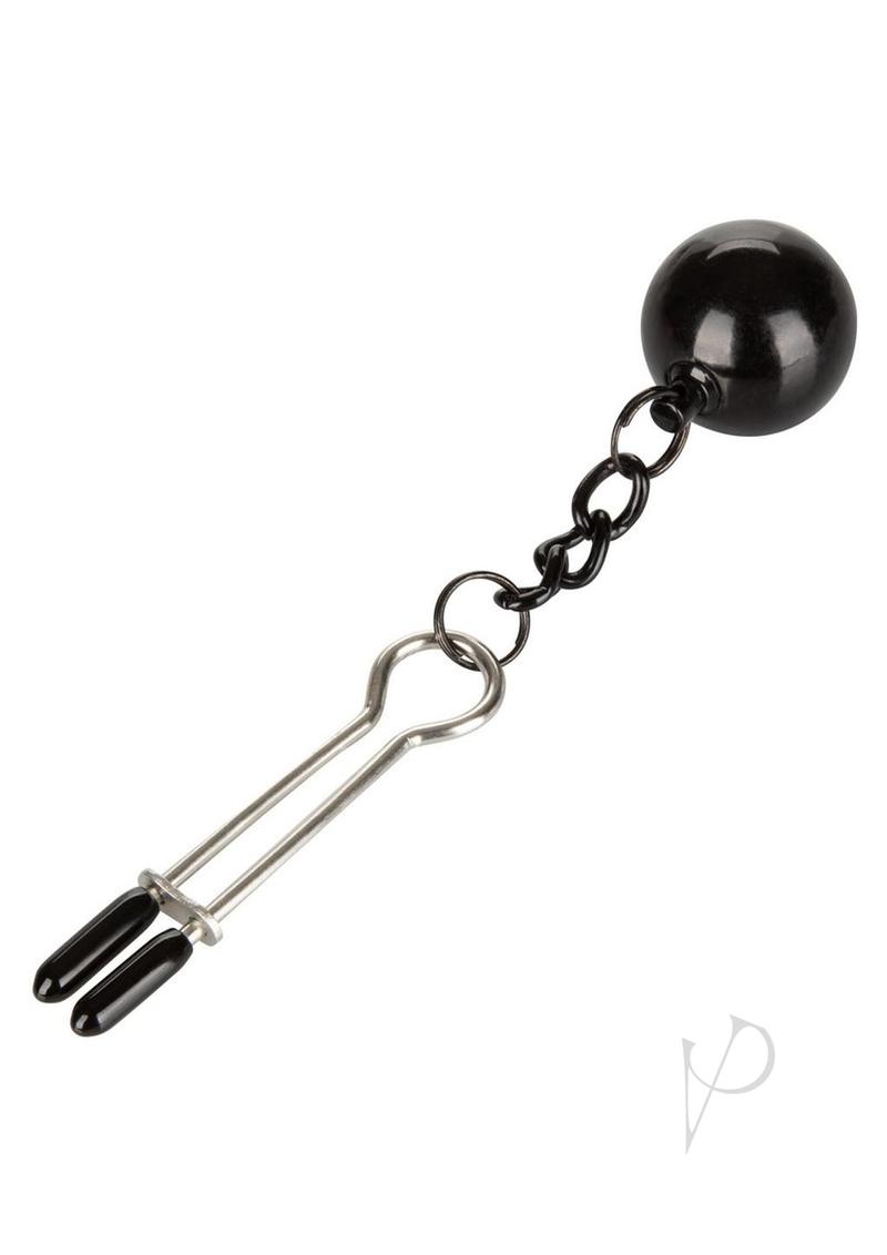 Nipple Grip Weight Tweezer Clamp Silver