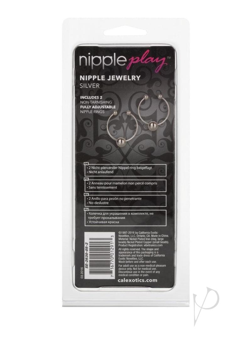 Nipple Rings Silver