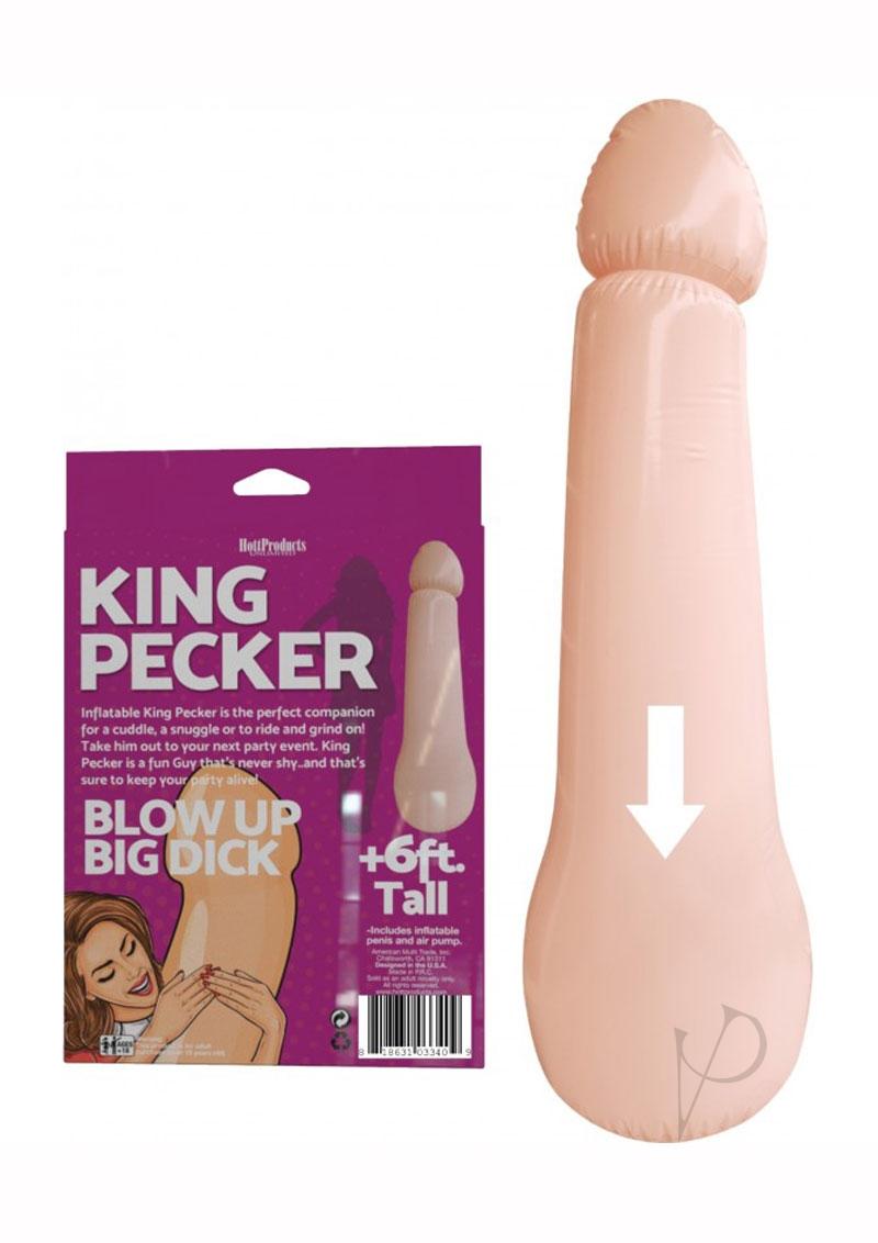 King Pecker Inflatable Pecker Vanilla