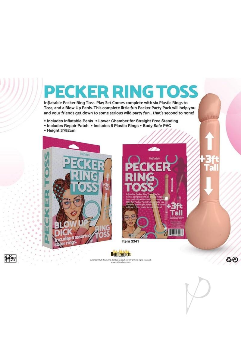 Inflatable Pecker Ring Toss