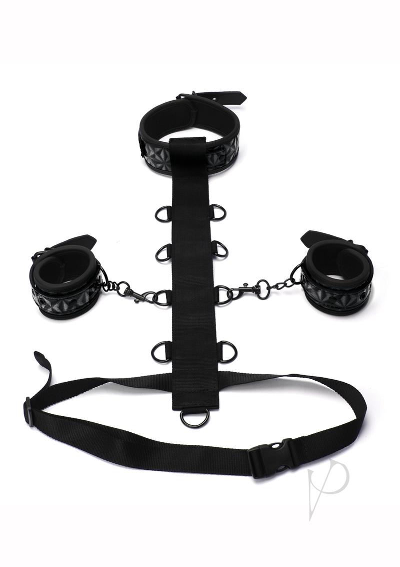 Body Harness Restraint 3pc Black