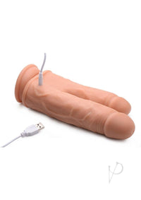 Big Shot Vibe Dbl Dong 8 Vanilla (disc)