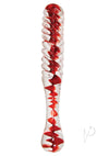Aande Eves Sweetheart Swirl Glass Red