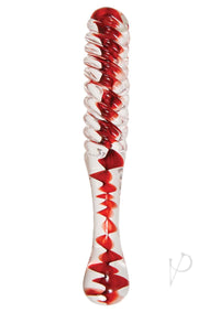 Aande Eves Sweetheart Swirl Glass Red