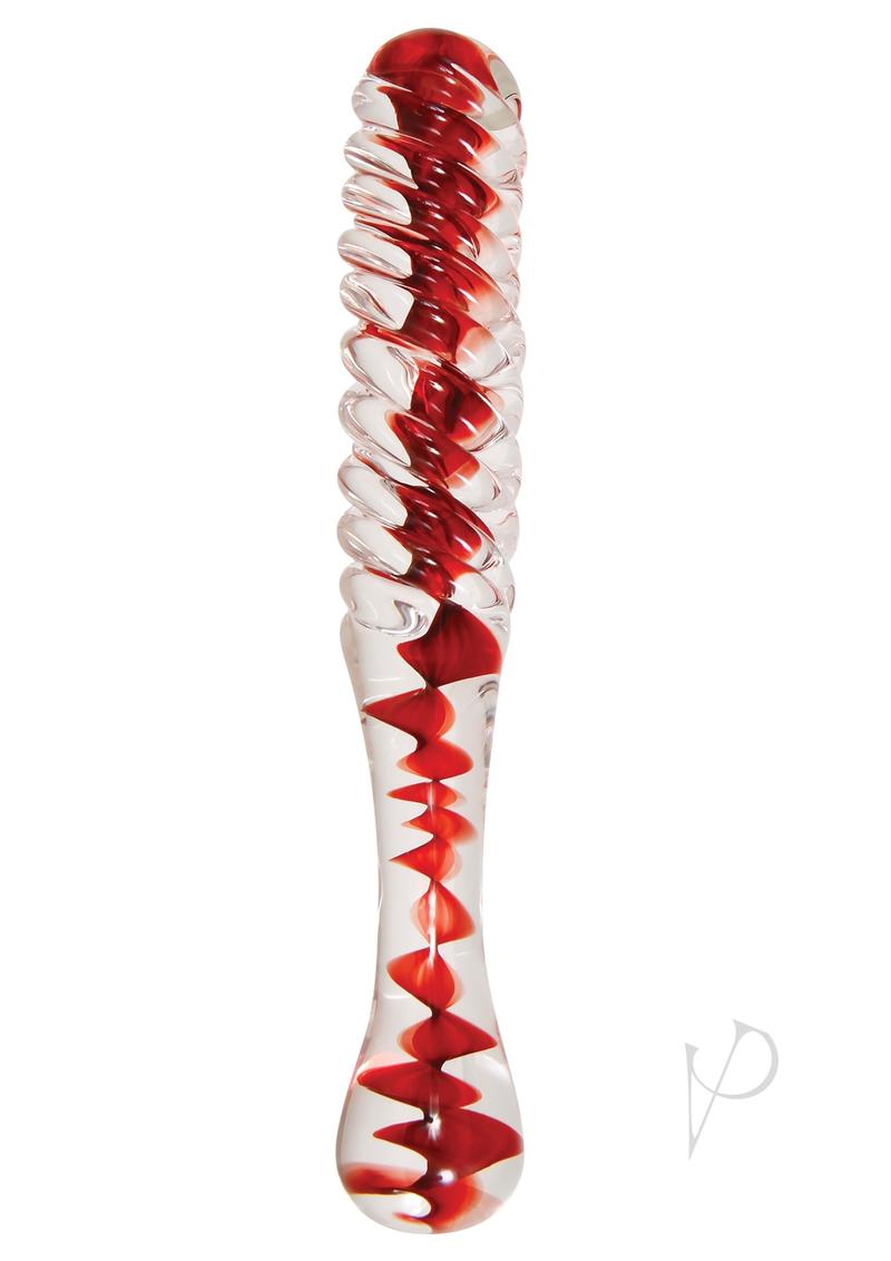 Aande Eves Sweetheart Swirl Glass Red