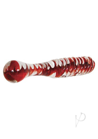 Aande Eves Sweetheart Swirl Glass Red