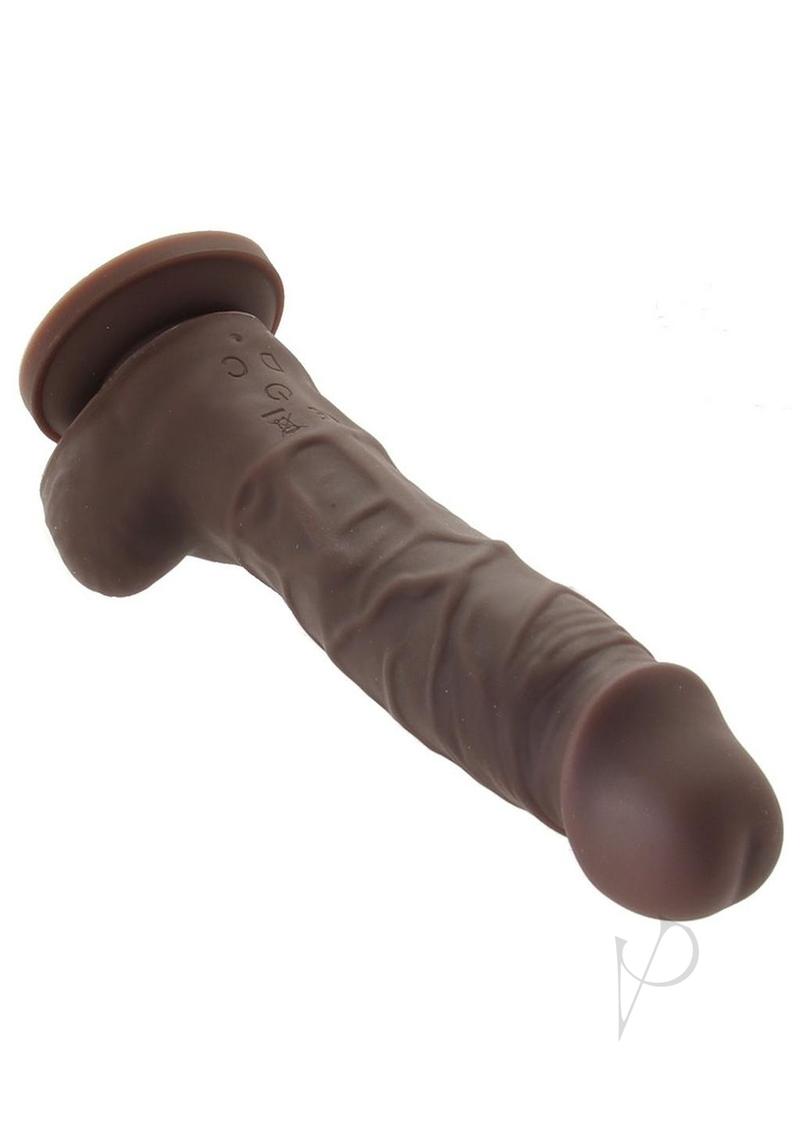 Colours Pleasures Dildo Vibe 5 Drk Brwn