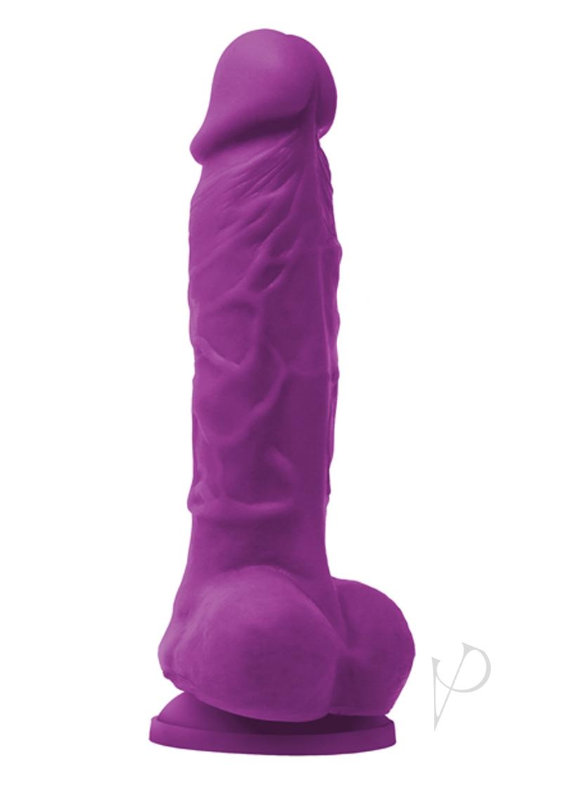 Colours Pleasures Dildo Vibe 5 Purple