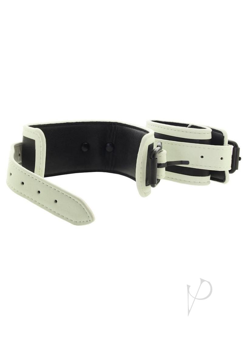 Glo Bondage Wrist Cuff Green