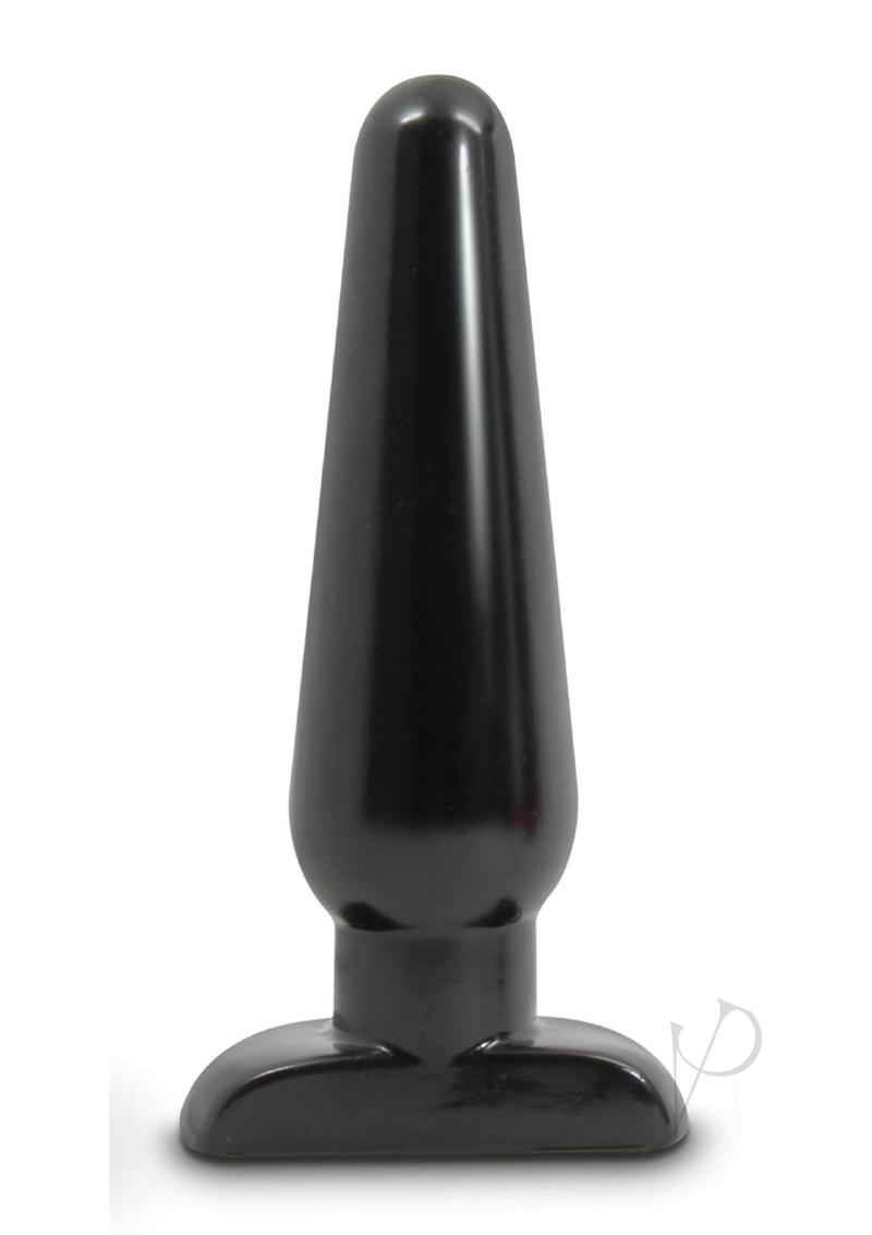 Anal Adv Basic Anal Plug Lg Black