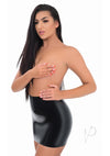Myu Latex Mini Skirt Md Black