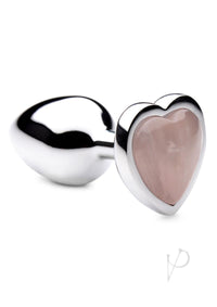 Booty Sparks Rose Quartz Heart Sm Plug