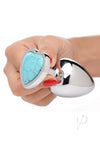 Booty Sparks Turquoise Heart Lg Plug
