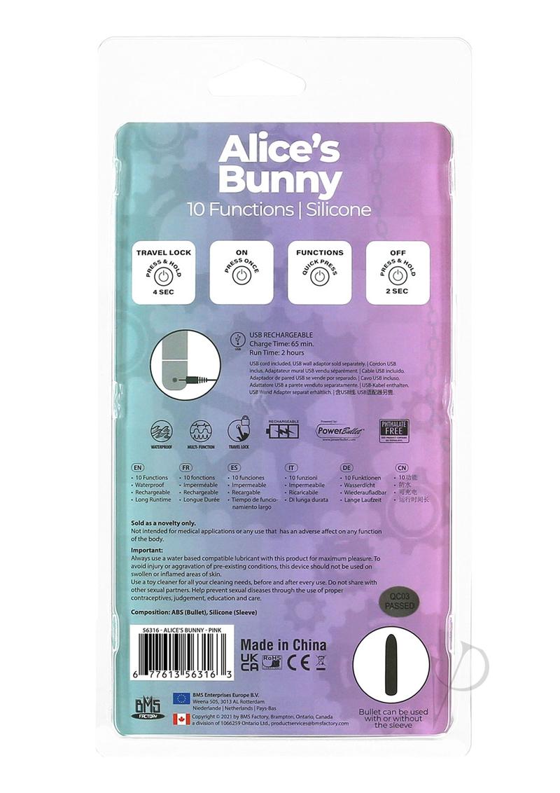 Powerbullet Alices Bunny Pink