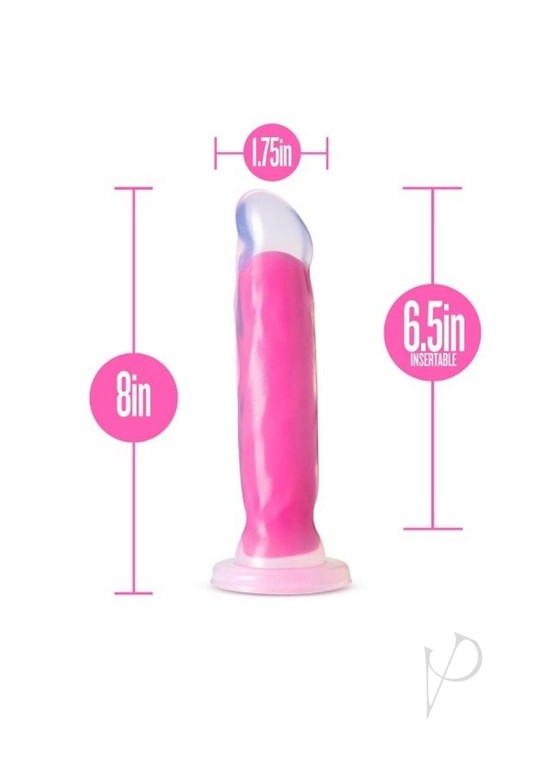 Neo Elite Gitd Marquee Dildo 8 Pink