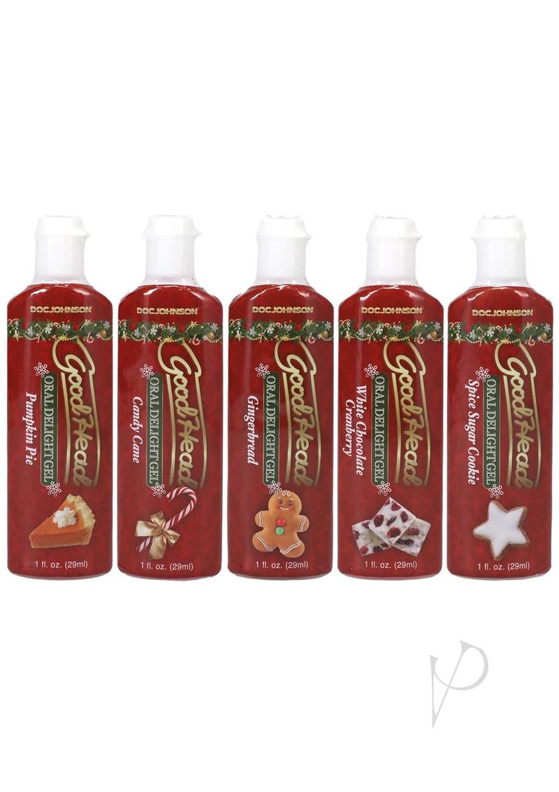 Goodhead Oral Delight Gel Holiday 5pk