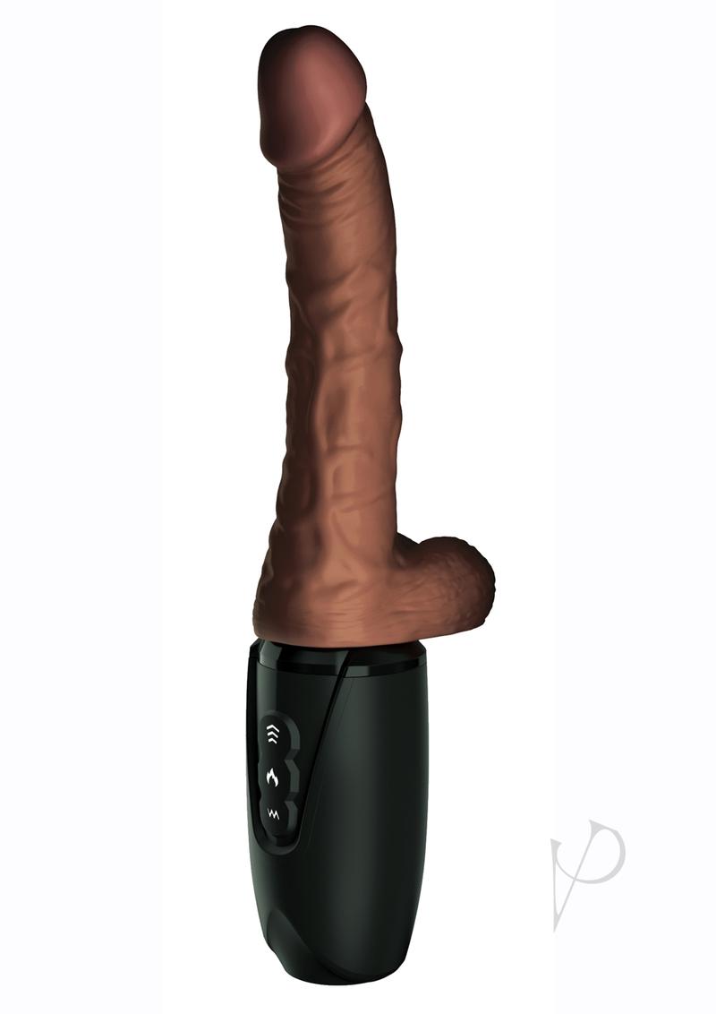 Kc Plug Thrust Cock W/balls 7.5 Brown