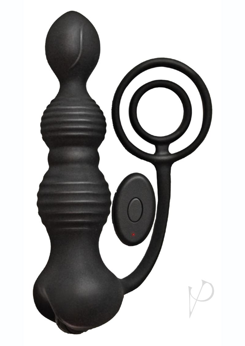 Anal-ese Remote Pleasure Plug/cring Blk