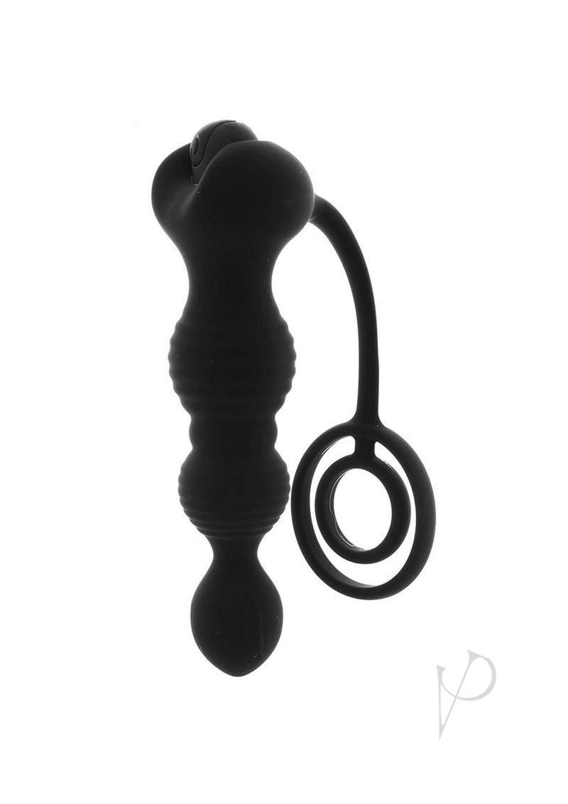 Anal-ese Remote Pleasure Plug/cring Blk