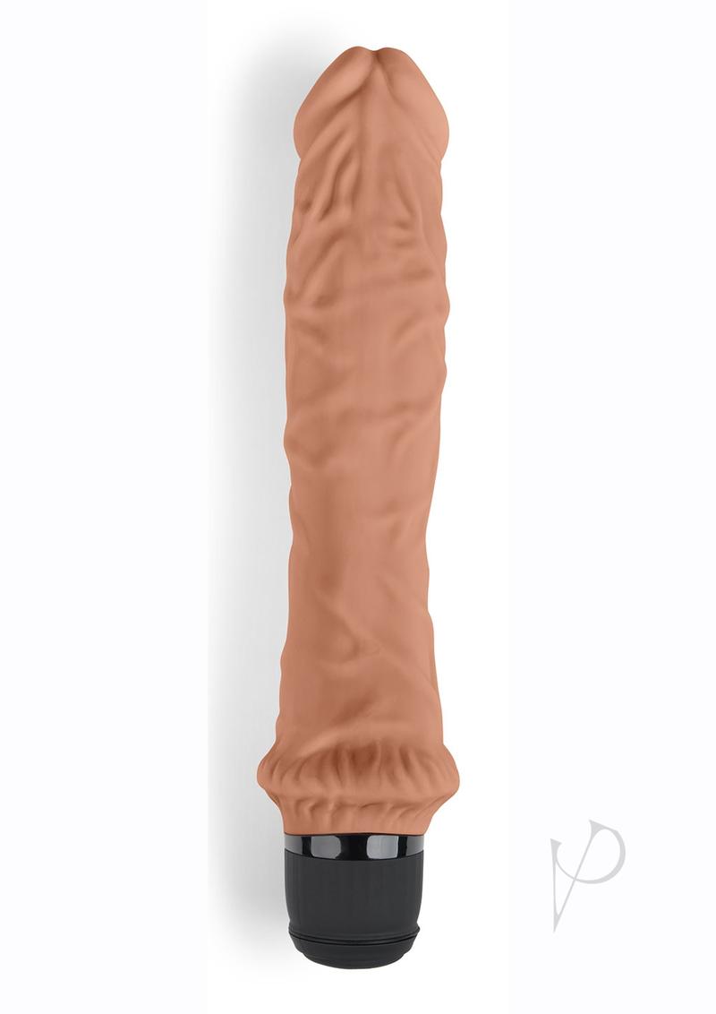 Pc Girthy Realistic Vibrator 8 Mocha