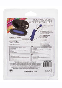 Rechargeable Hideaway Bullet Blue