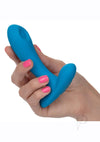 Silicone Remote Pulsing Pleaser Blue