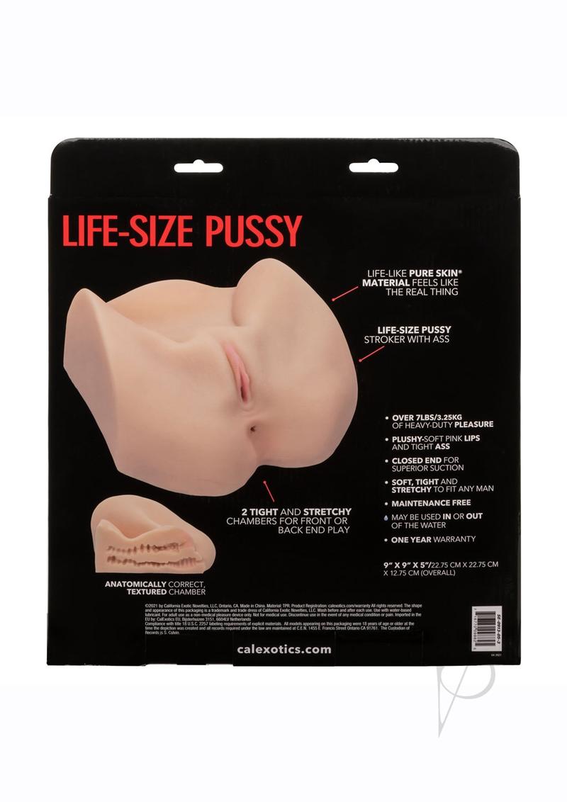 Stroke It Life Size Pussy Vanilla