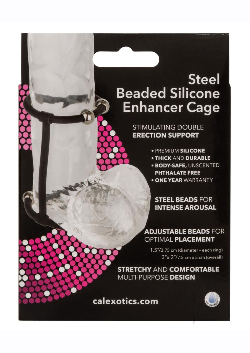 Steel Beaded Silicone Enhancer Cag(disc)