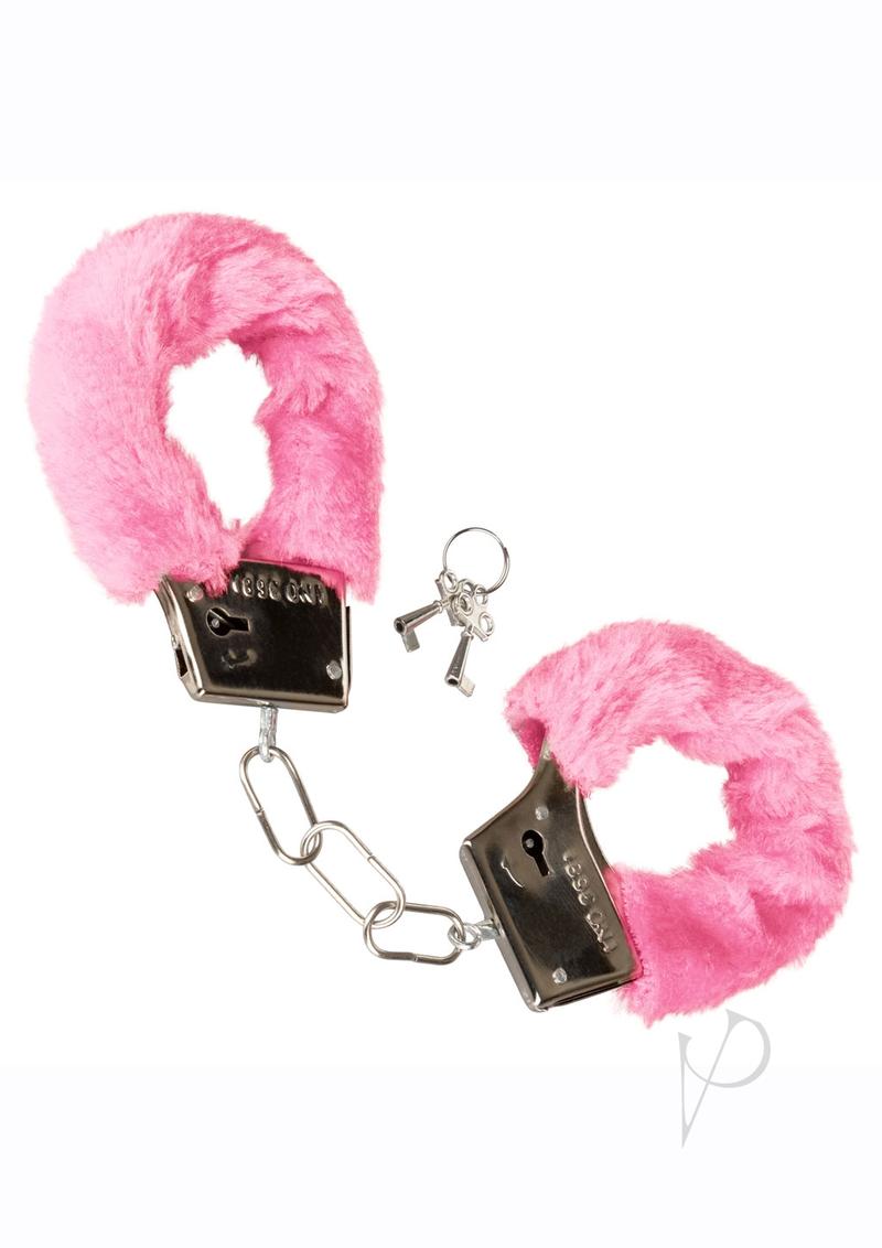 Playful Furry Cuffs Pink