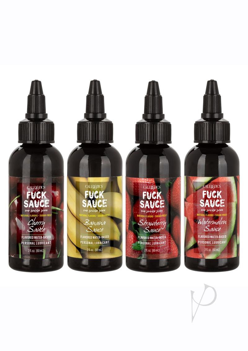 Fuck Sauce Flavor Water 2oz Variety 4pk