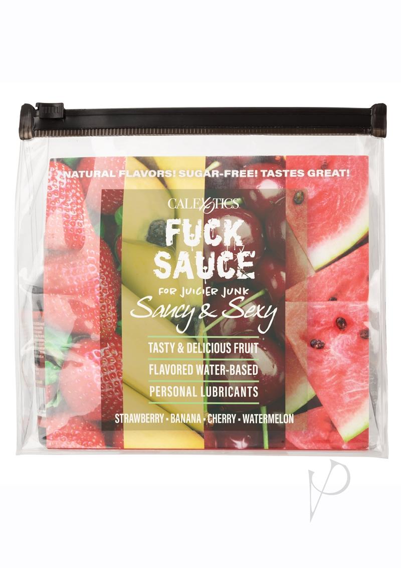 Fuck Sauce Flavor Water 2oz Variety 4pk