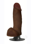 Jock Vibrating Dong W/balls 7 Chocolat