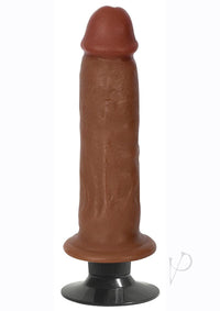 Jock Vibrating Dong No Balls 7 Caramel