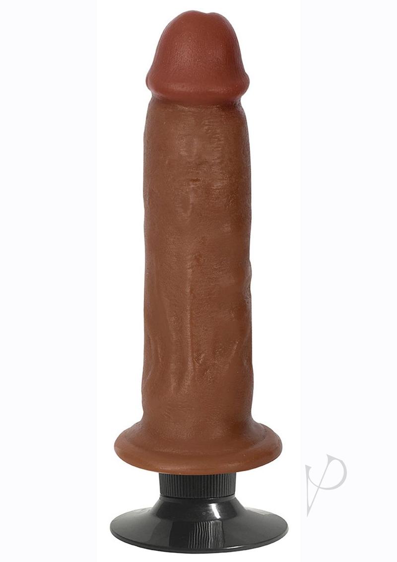 Jock Vibrating Dong No Balls 7 Caramel