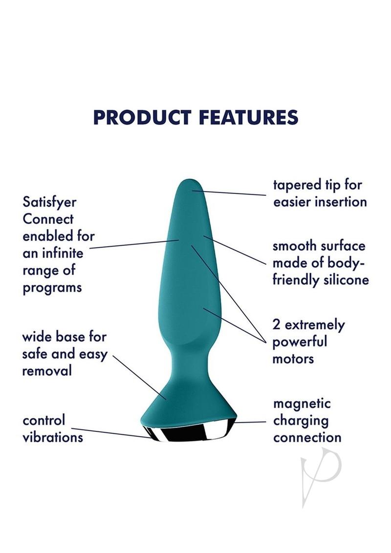 Satisfyer Plug-ilicious 1 Petrol