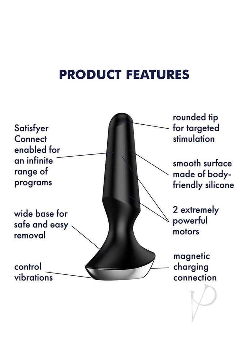 Satisfyer Plug-ilicious 2 Black
