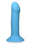 Squeeze It Vibe Phallic Dildo Blue