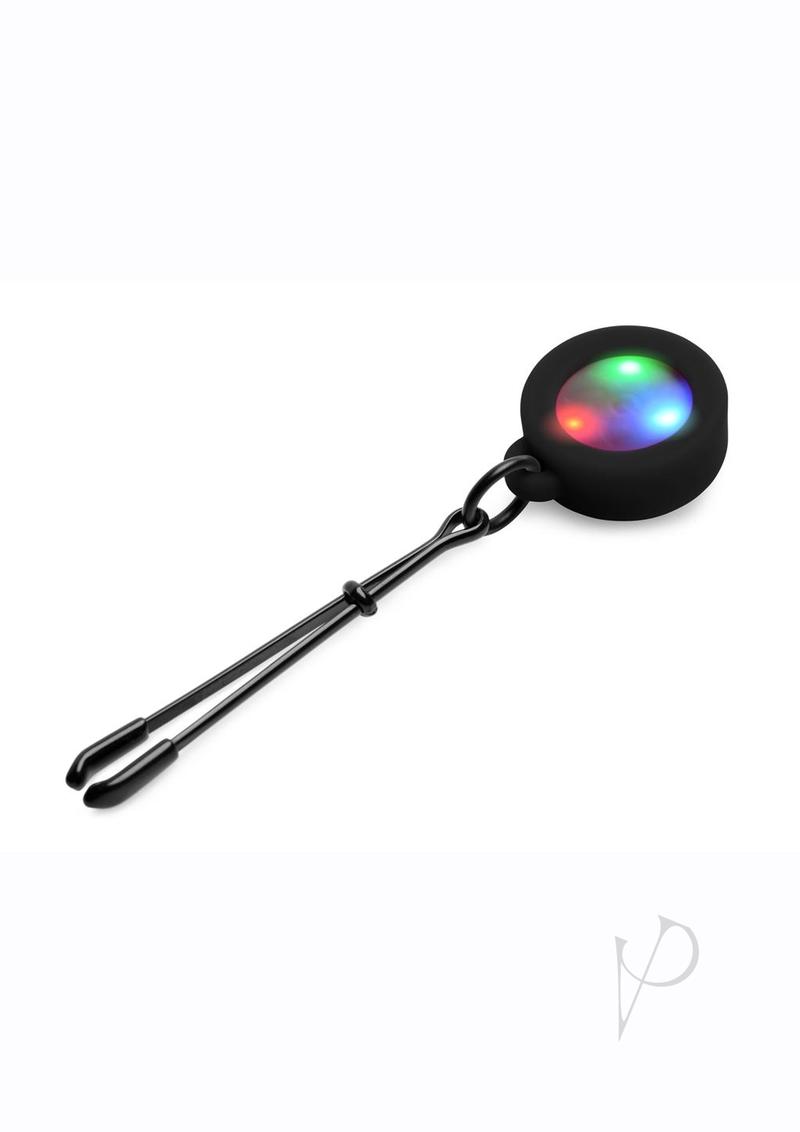 Charmed Light Up Tweezer Nip Clamp Black