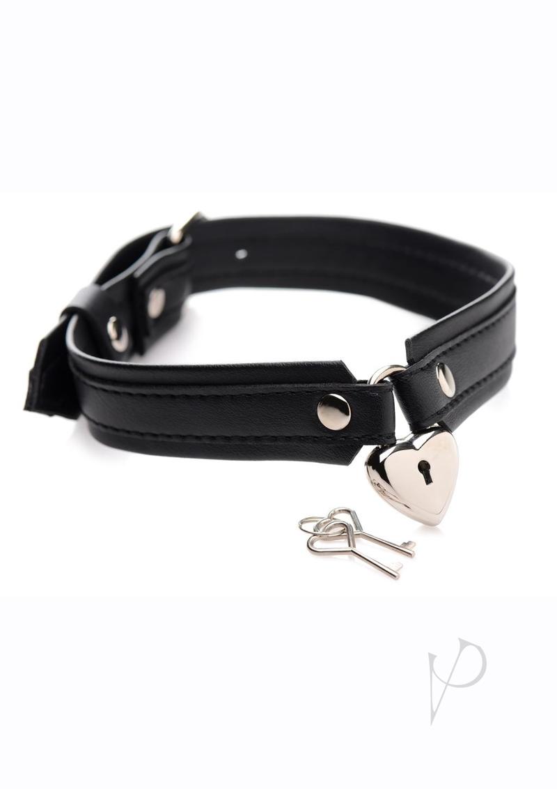 Strict Locking Heart Collar(disc)