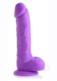 Lollicock Silic Dildo W/balls 7 Grape